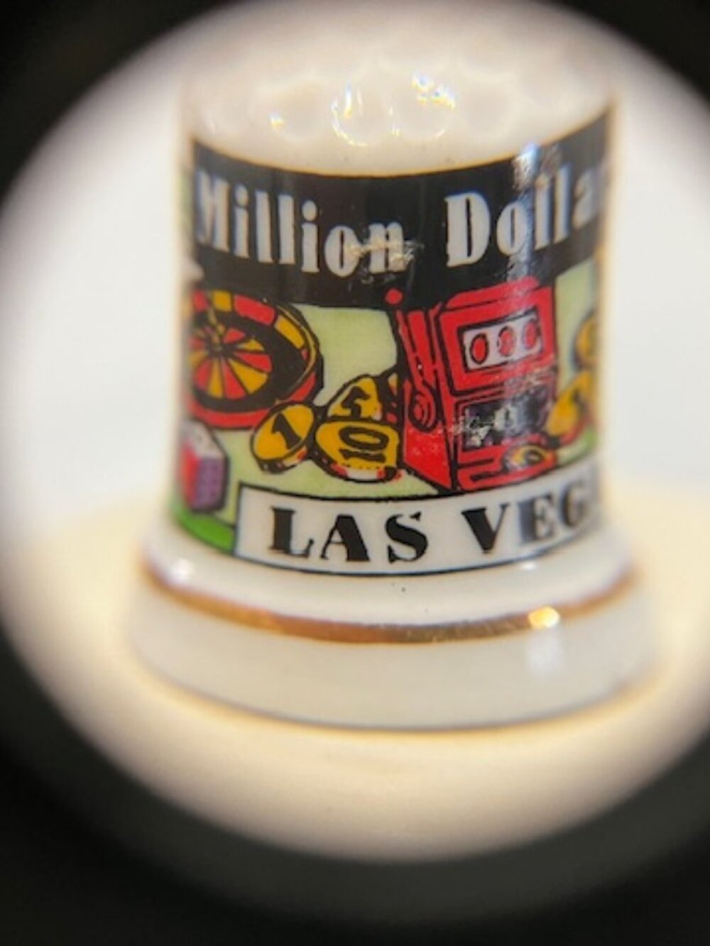 Thimble Las Vegas Million Dollar City Vintage